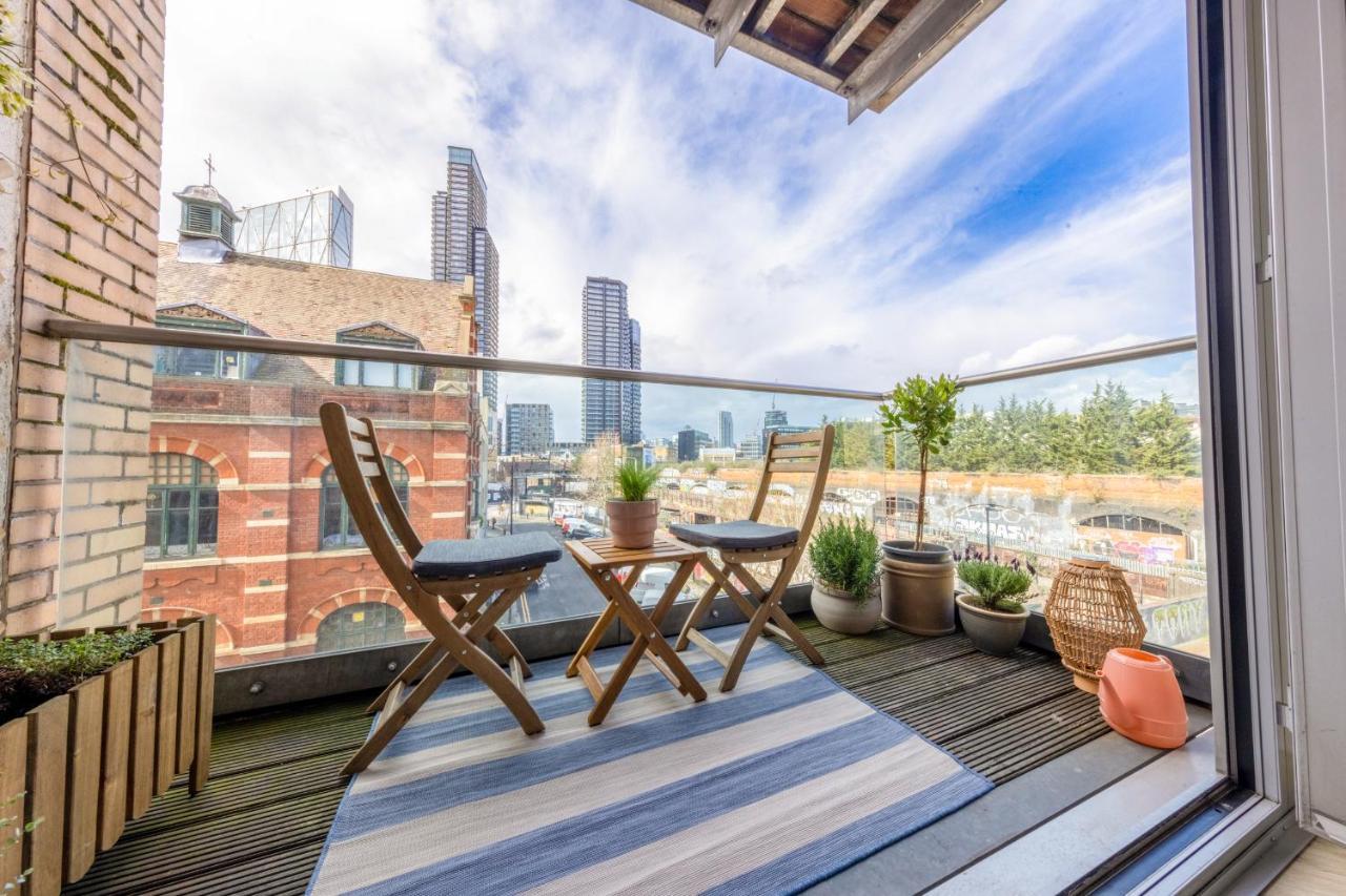 Central Shoreditch Flat By Box Park & Spitalfields Market ลอนดอน ภายนอก รูปภาพ